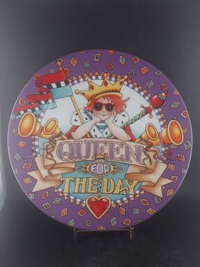 Mary Engelbreit Queen for the Day Decorative Party Plate - 10.5" Round